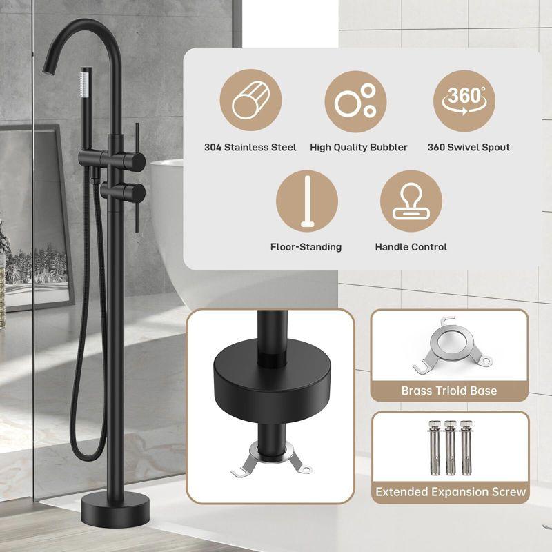 Freestanding Bathtub Faucet Tub