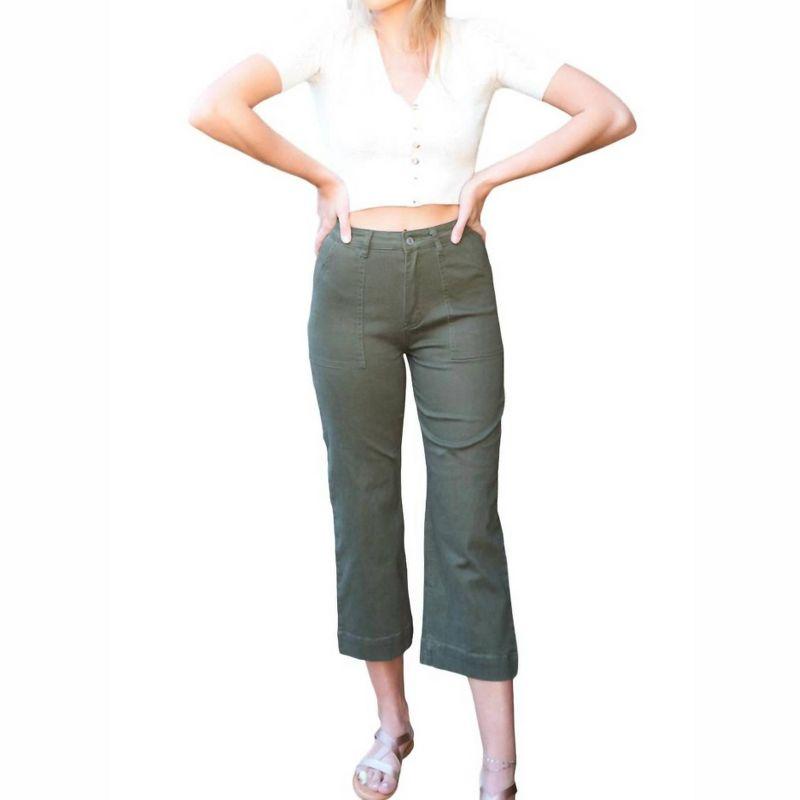Women's Kammy V-neck Crop Top - be cool S/M