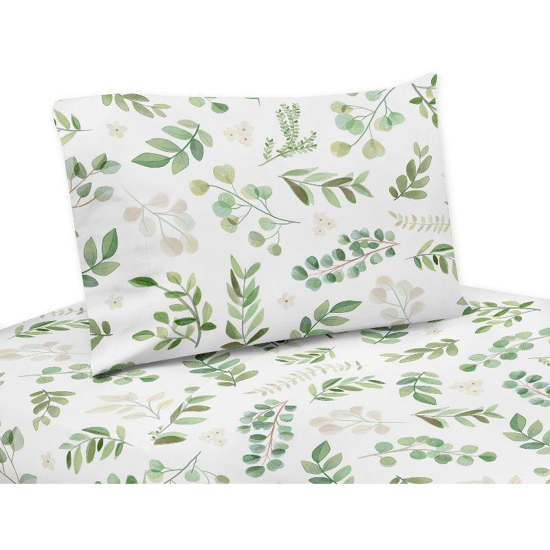 Botanical Leaf Floral Sheet Set