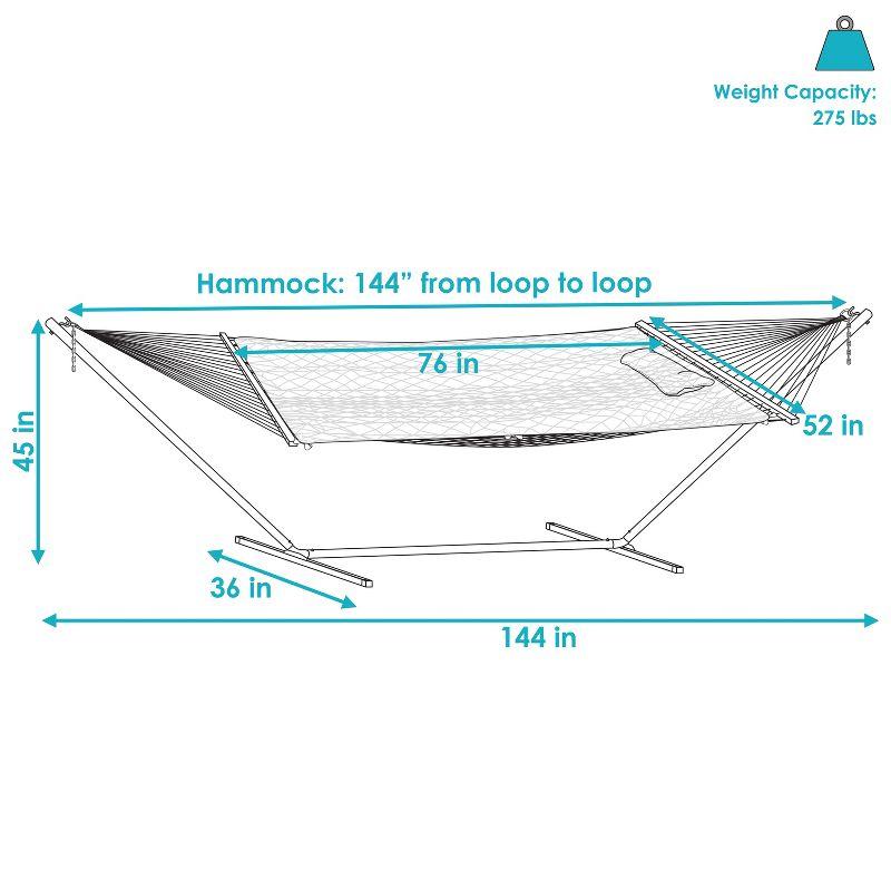 1 Person Spreader Bar Hammock with Stand