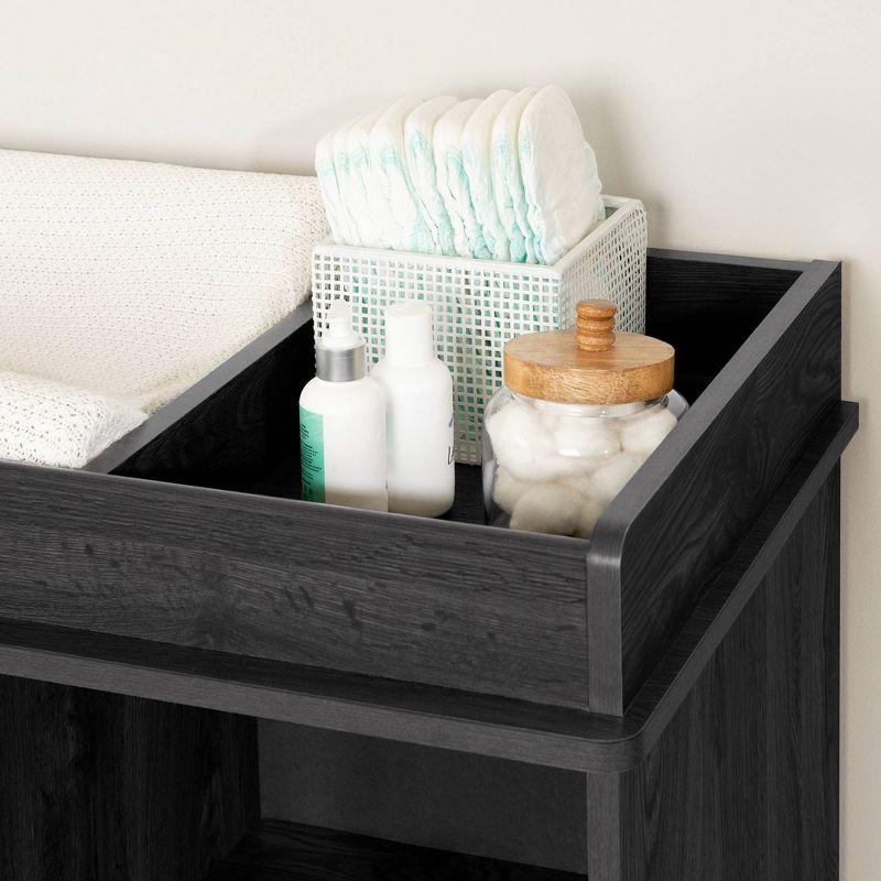 South Shore Tassio Changing Table - Gray Oak