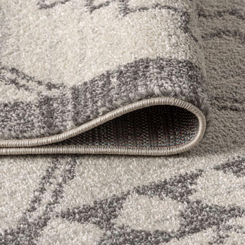 JONATHAN Y Amir Moroccan Beni Souk Cream/Gray 9 ft. x 12 ft. Area Rug