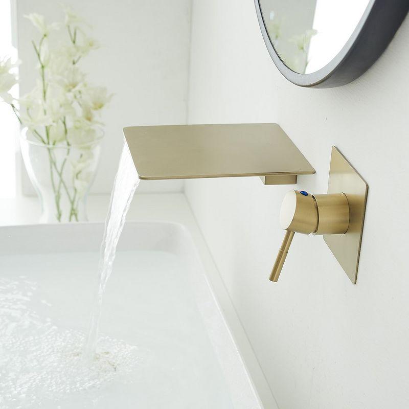 Wall Mounted Optional Single-handle Bathroom Faucet