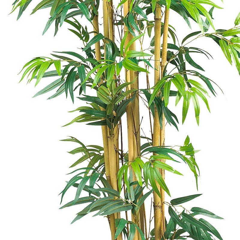 Zen Inspired 6' Silk Bamboo Potted Outdoor Tree