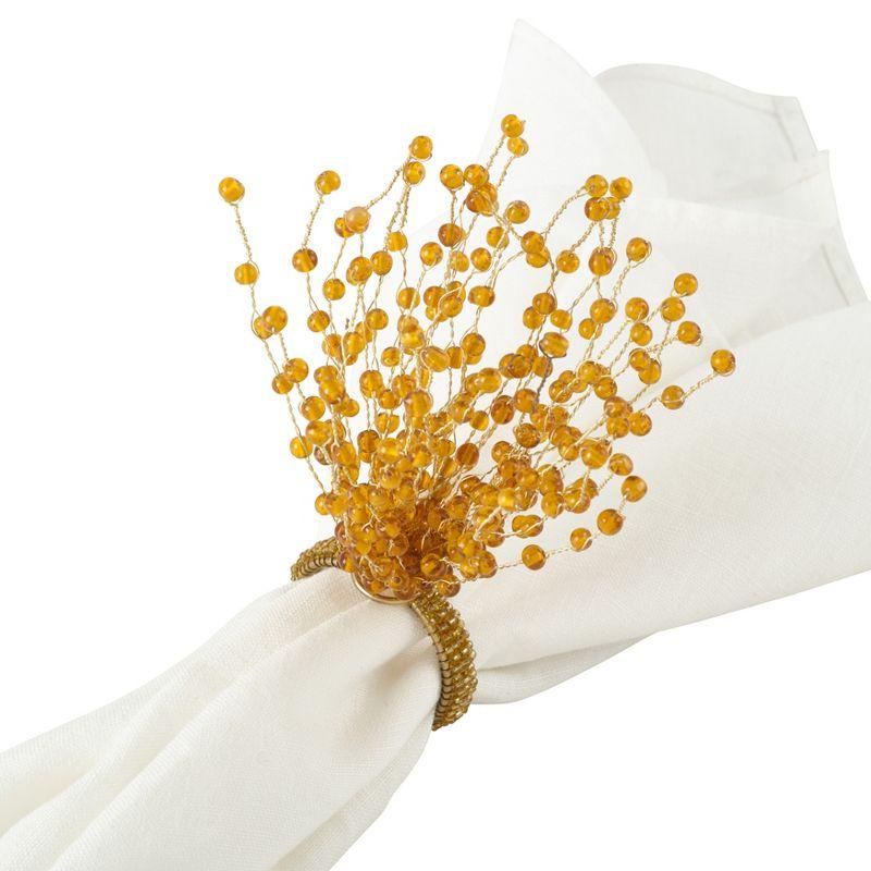 Beaded Design Napkin Ring