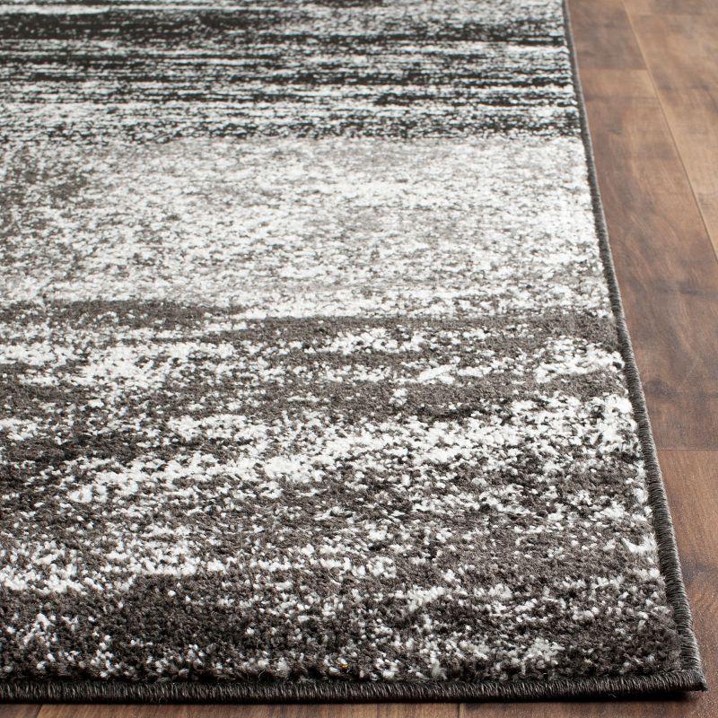 Adirondack ADR112 Machine Made Indoor Area Rug - Silver/Black - 8'x10' - Safavieh