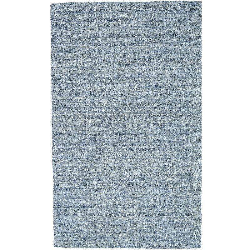 Nourison Perris Textured Indoor Area Rug Denim 3'9" x 5'9"