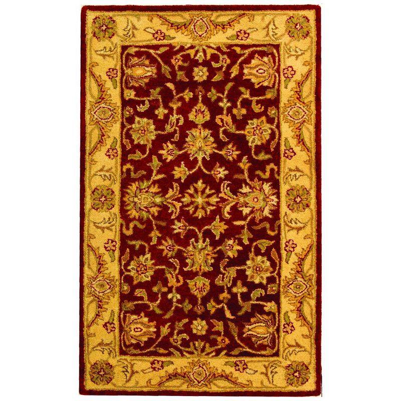 Antiquity AT312 Hand Tufted Area Rug - Red/Gold - 4'x6' - Safavieh.