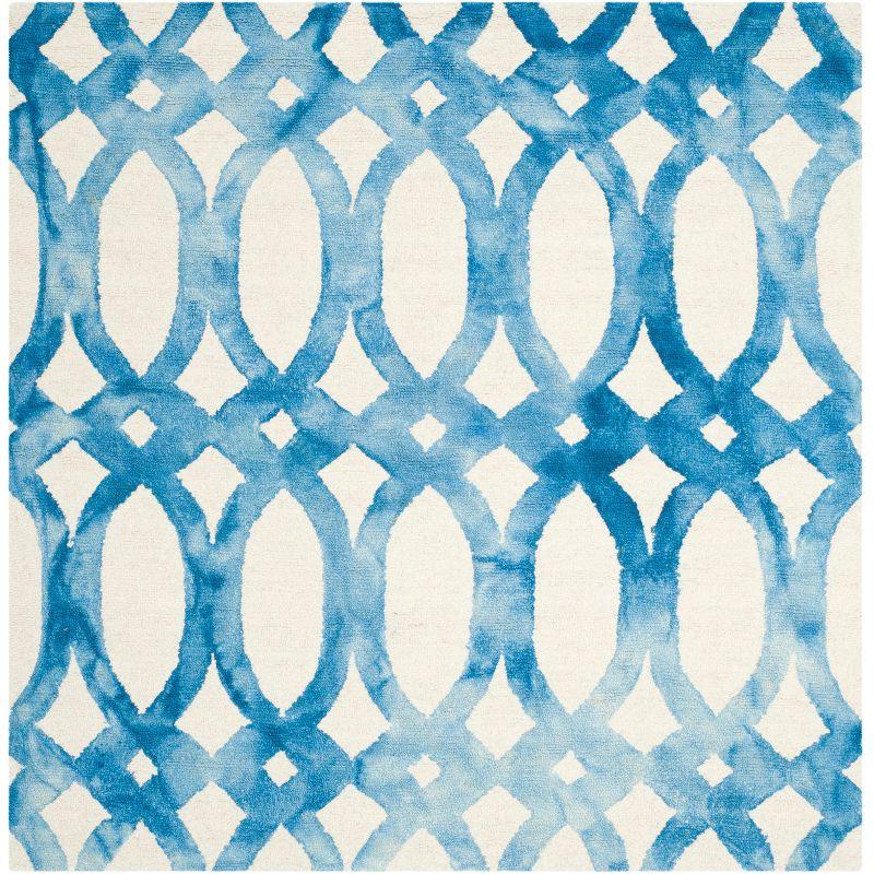 Amekia Hand Tufted 80% Wool, 20% Cotton Geometric Rug