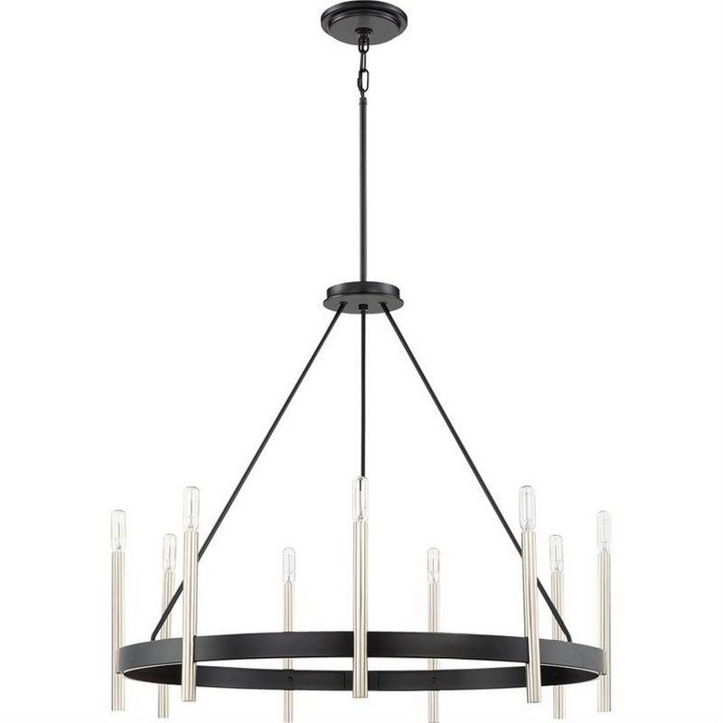 Quoizel Lighting Anthem 9 - Light Chandelier in  Mystic Black