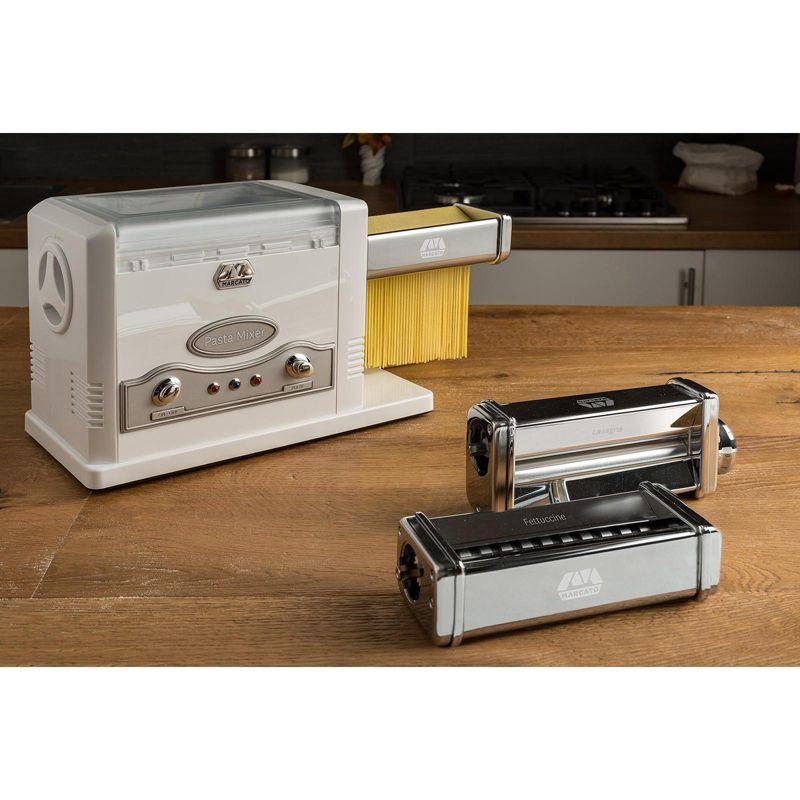 Marcato Electric Pasta Fresca Machine, Includes Lasagna, Fettuccine, Tagliolini