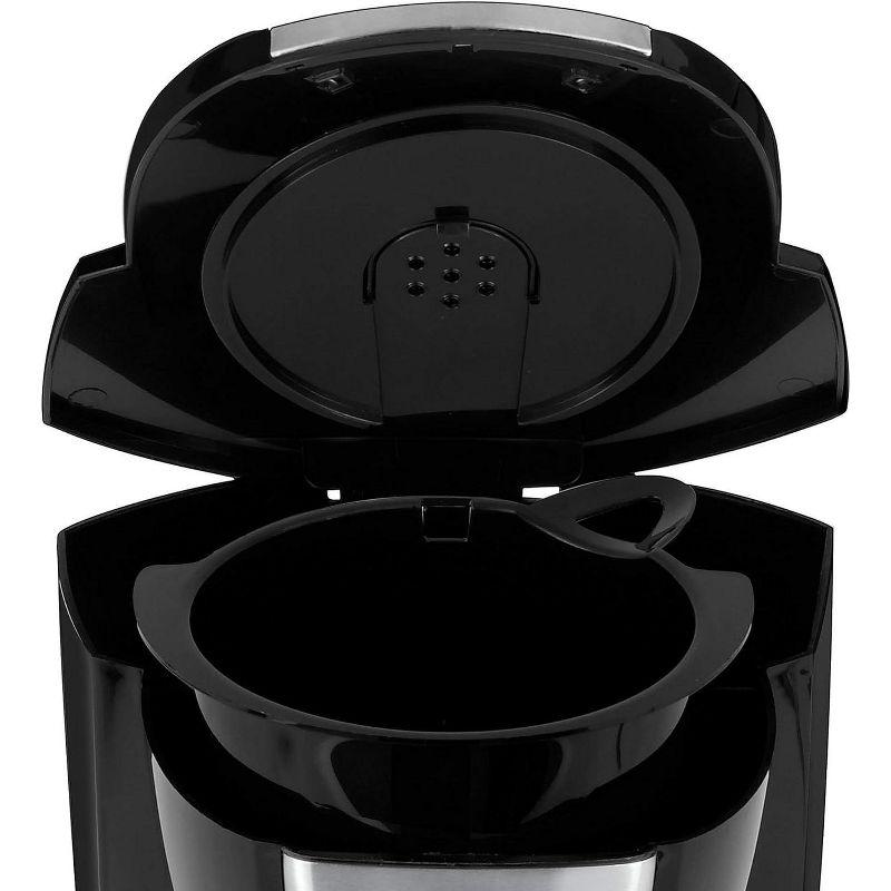 BLACK+DECKER DCM100B BLACK+DECKER 12-Cup Programmable Coffee Maker, DCM100B, Duralife Carafe, Easy-View Water Window, Removable Filter Basket