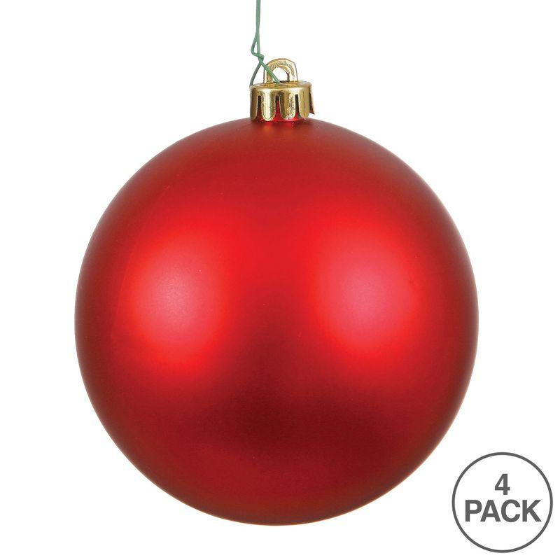 Vickerman Red Ball Ornament