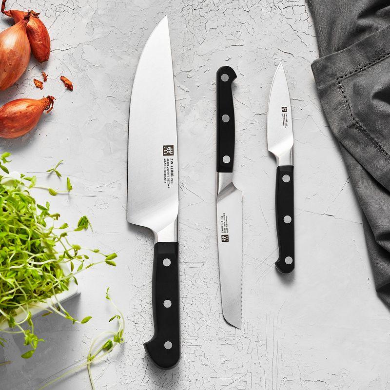 ZWILLING Pro 3-Piece Starter Knife Set