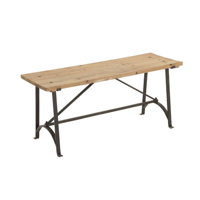 Doucet Solid Wood Bench