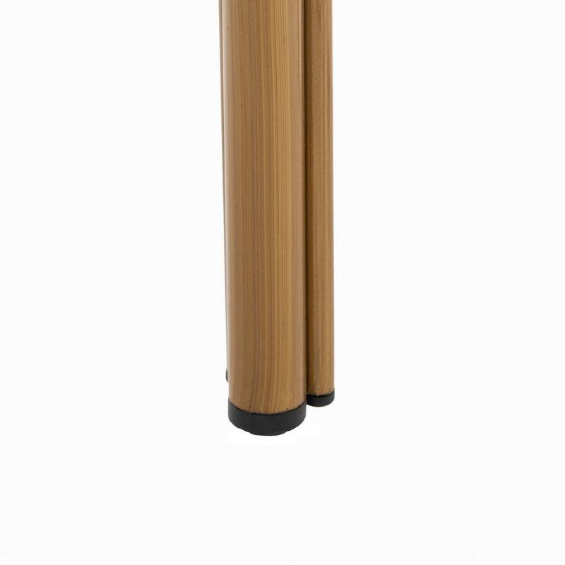 Deltana Bar Stool Brown (Indoor/Outdoor)  - Safavieh