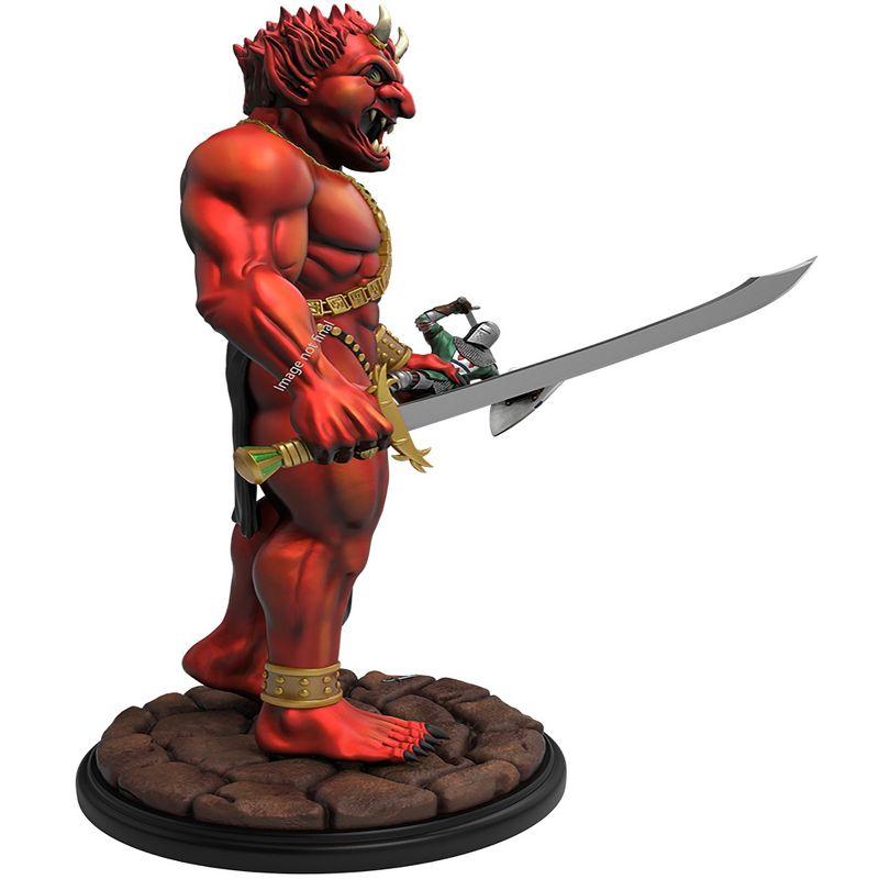 D&D: Efreeti Premium Statue - Painted Figure, Dungeons & Dragons