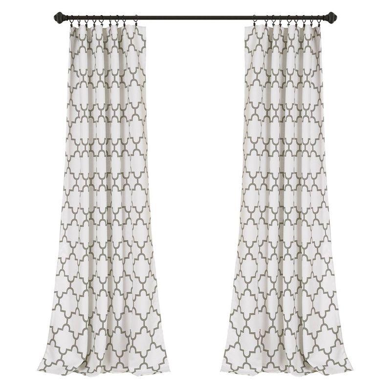 Lush Decor Polyester Room Darkening Curtain Pair (Set of 2)