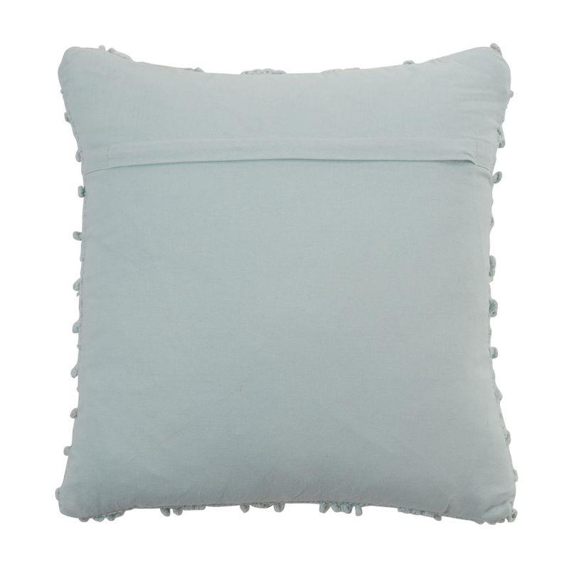 Saro Lifestyle Down-Filled Nubby Design Throw Pillow