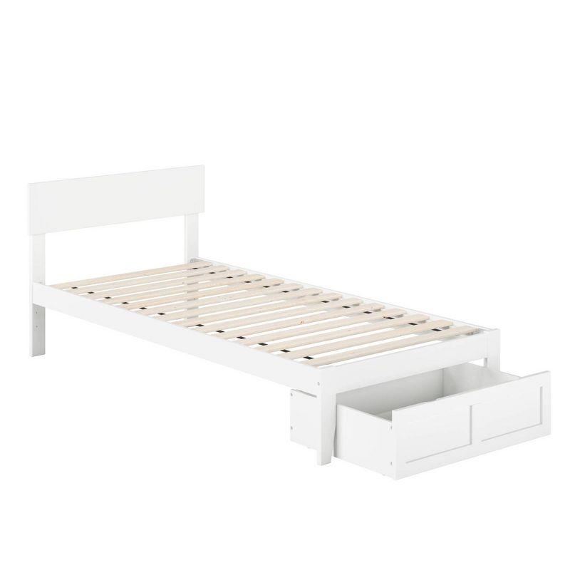 Boston Bed with Foot Drawer - AFI