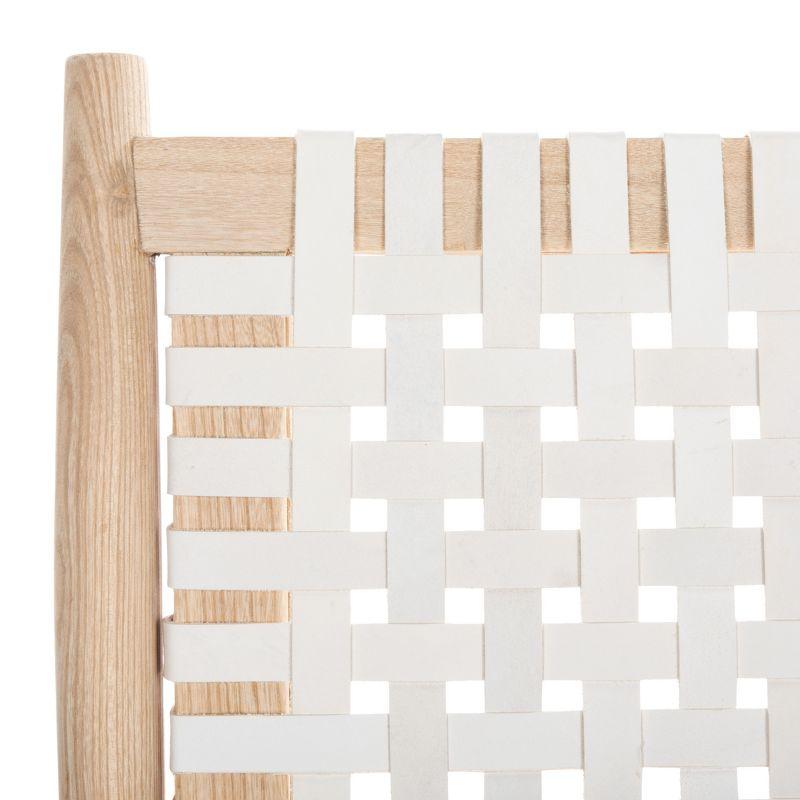 Soleil Accent Chair - ACH1001 - White/Natural - Safavieh