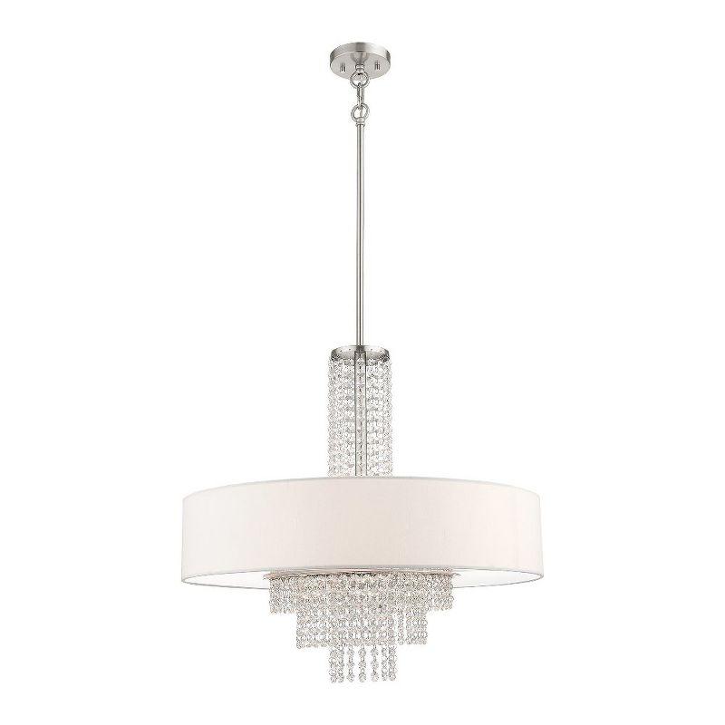 Livex Lighting Carlisle 5 - Light Pendant in  Brushed Nickel