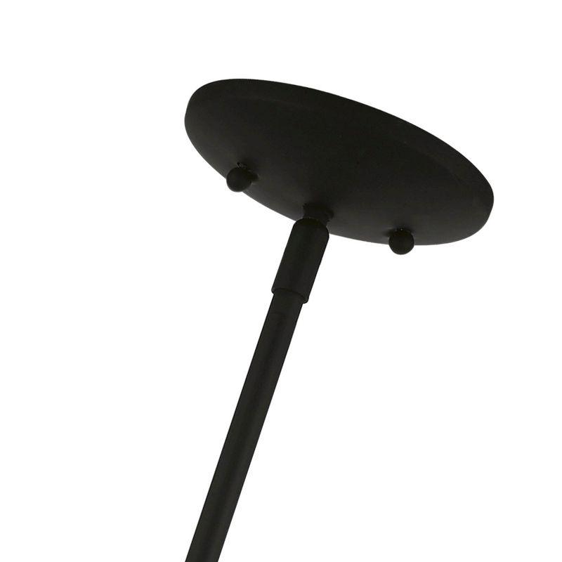 Livex Lighting Lansdale 6 - Light Chandelier in  Black/Brushed Nickel