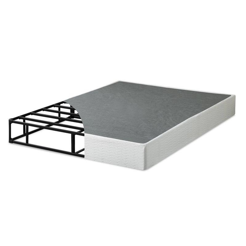 Twin XL Gray Metal Smart BoxSpring Mattress Base