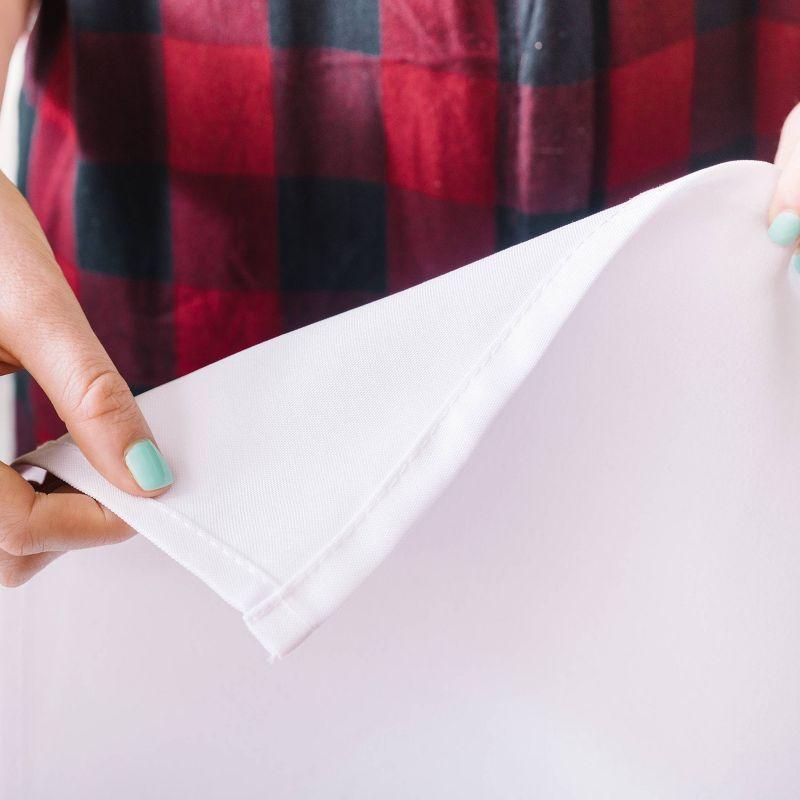 Giraffe Shower Curtain Ivory - Deny Designs: Polyester Microfiber, Machine Washable, Buttonhole Top