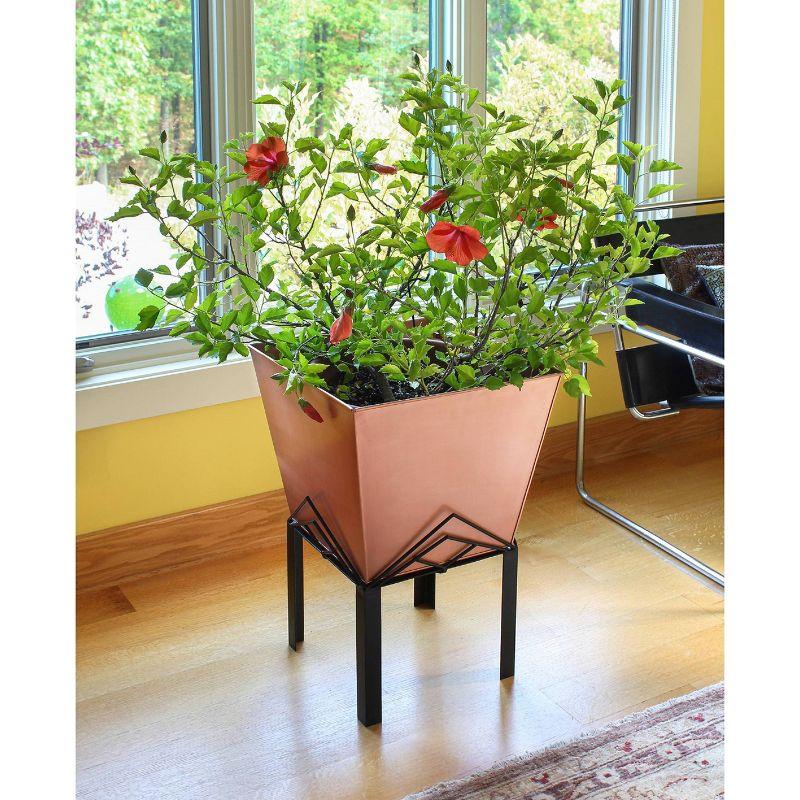 Marion Metal Pot Planter