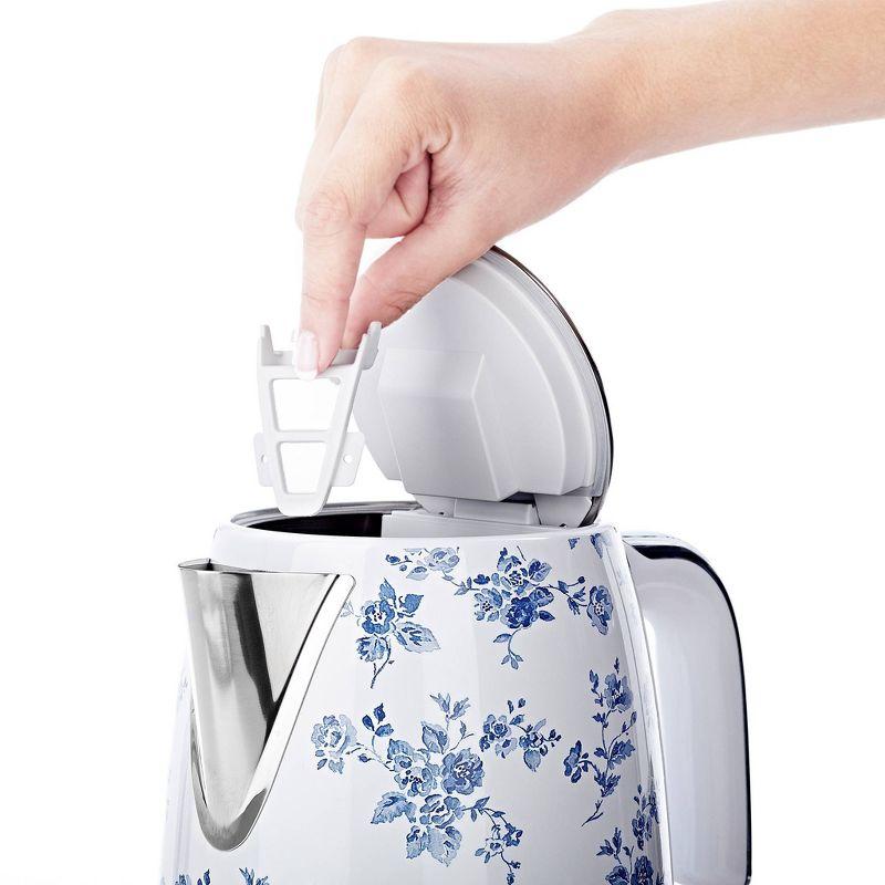 Laura Ashley VQ Laura Ashley 1.7 Liter Jug Kettle, China Rose