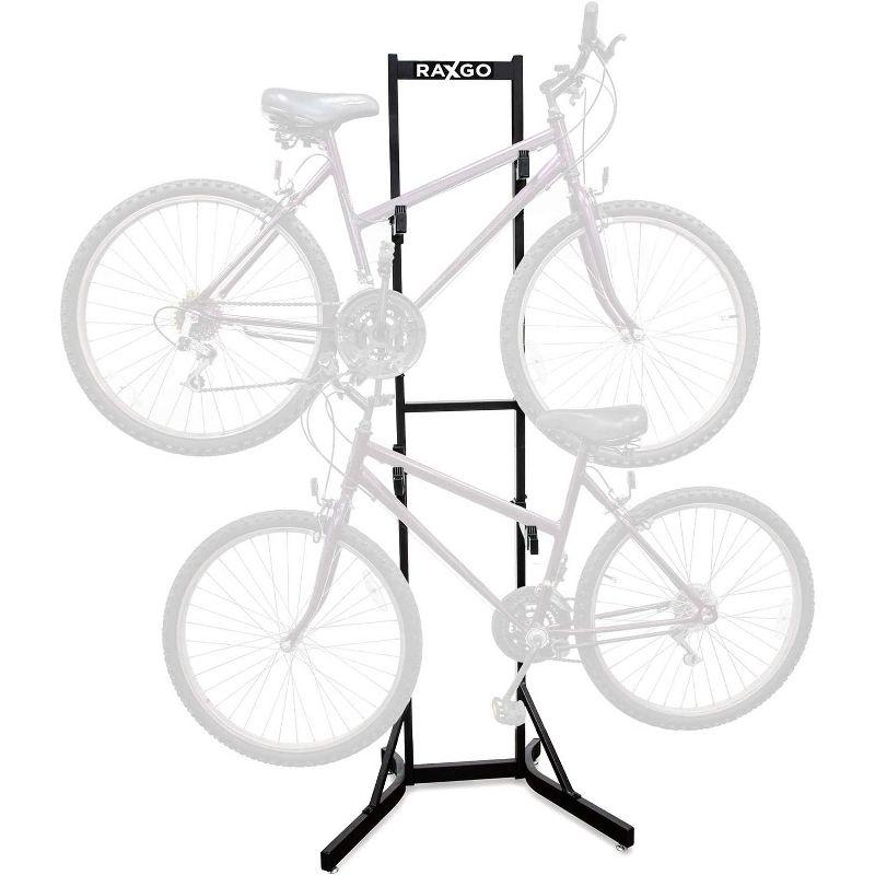 Steel Freestanding Adjustable Bike Rack