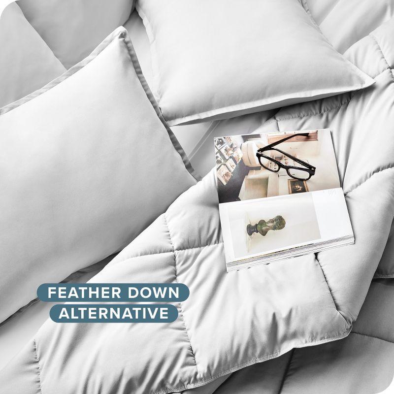 Bare Home Traditional Box Stitch Comforter Set