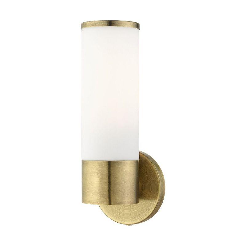 Livex Lighting Lindale 1 - Light Sconce in  Antique Brass