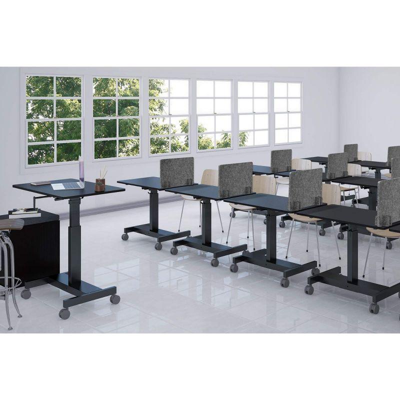 Stand Up Desk Store Fabric 1 Panel Desk Partition