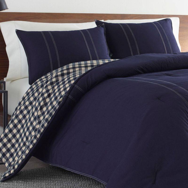 Navy Kingston Comforter Set - Eddie Bauer®