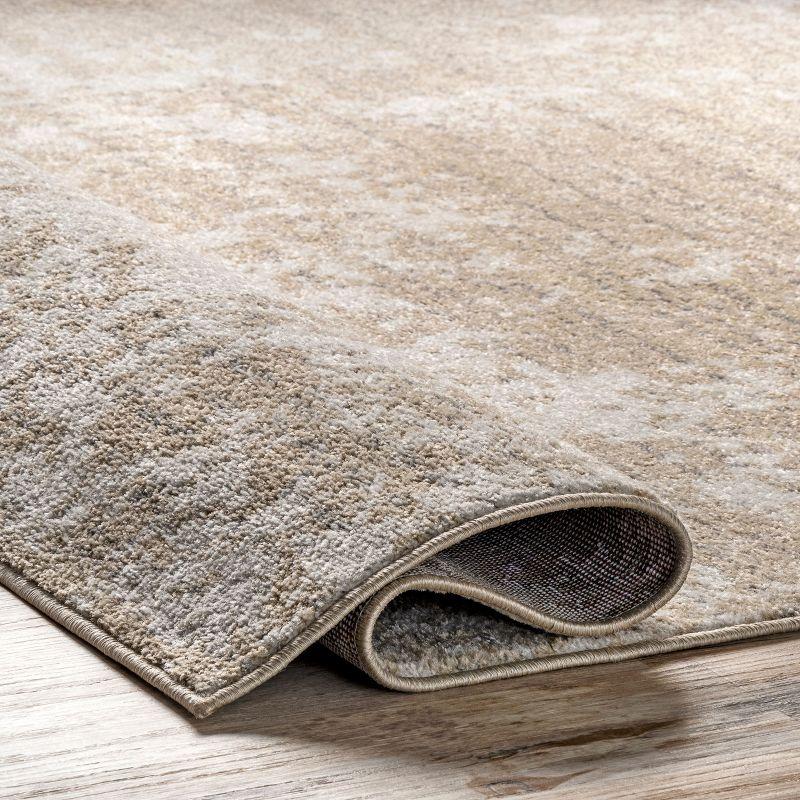 Nuloom Deedra Abstract 7x9 Indoor Area Rug for Living Room Bedroom Dining Room Kitchen, Beige/Ivory