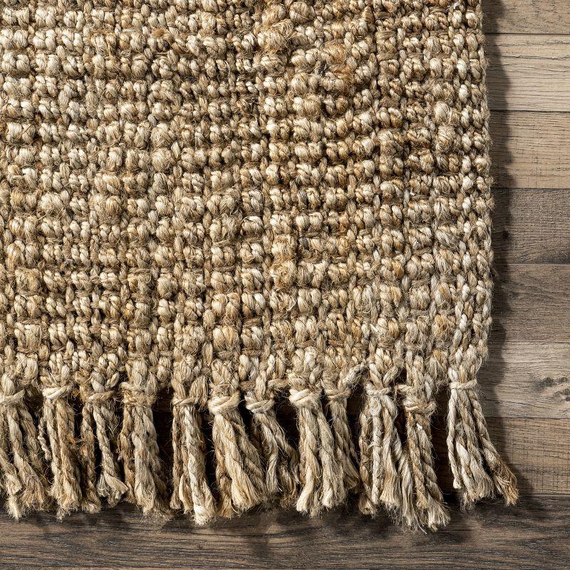 nuLOOM Daniela Farmhouse Chunky Jute Area Rug