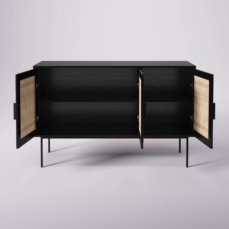 Emmet Sideboard Buffet with Cane Doors - CorLiving