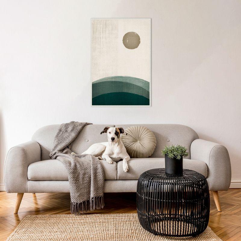 Amanti Art The Rusty Sun by Ema Paraschiv Canvas Wall Art Print Framed 23 x 33-in.