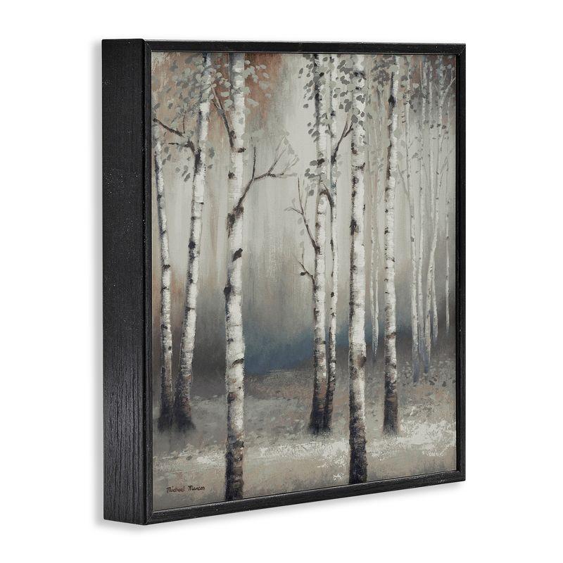 Stupell Industries Birch Trees with Misty Haze, 12" x 12"