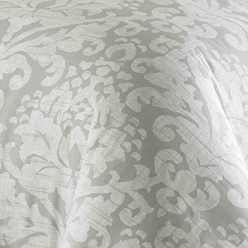 Camden Gray Cotton Full/Queen Duvet Cover Set