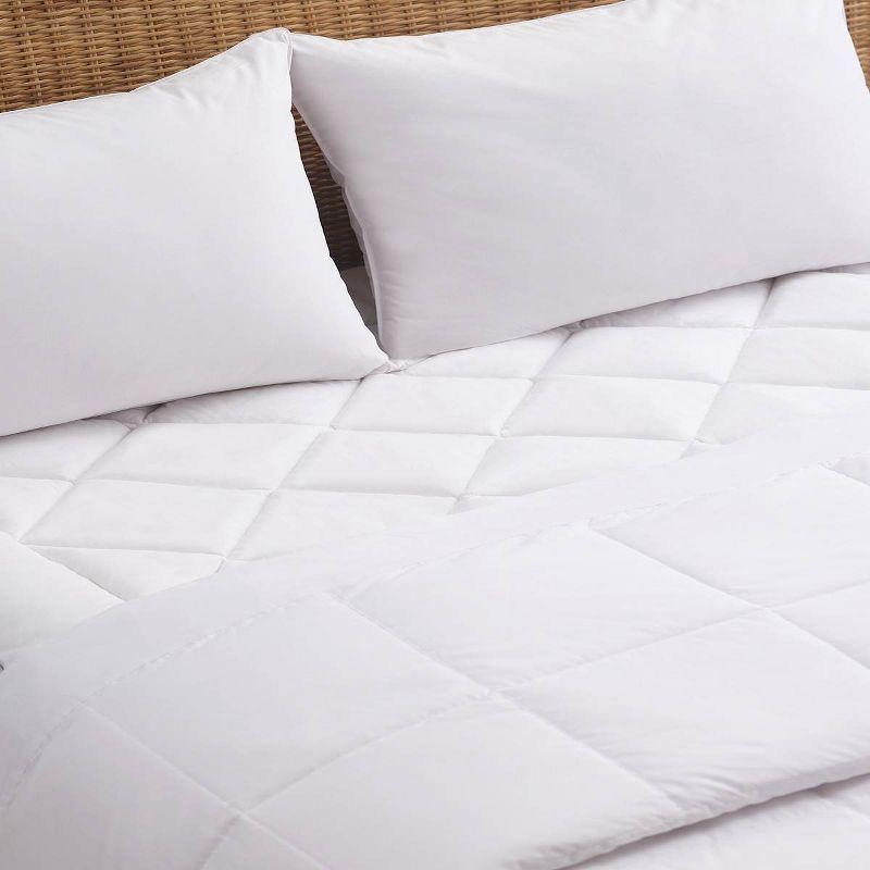 Allergen Barrier Mattress Pad White - PureShield