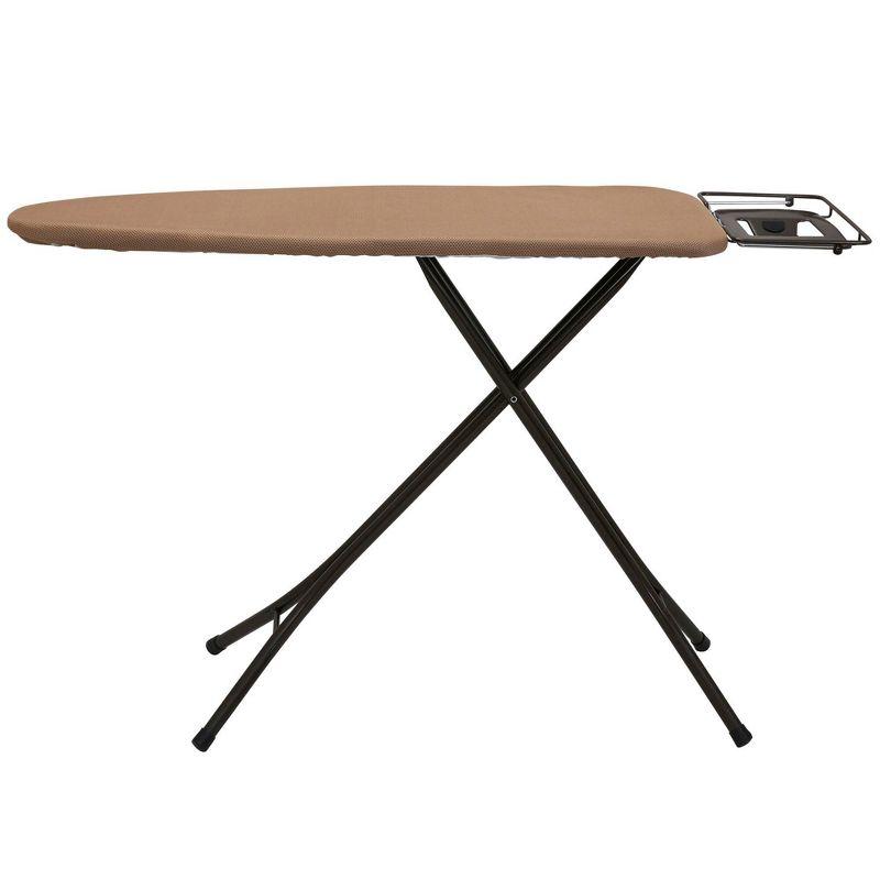 Household Essentials Mega Wide Top Ironing Board 4 Legs Antique Bronze Frame