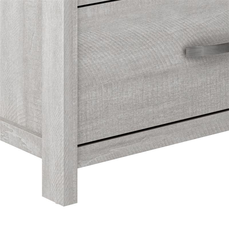 Layton Dusty Gray Oak Double Dresser with Dovetail Drawers