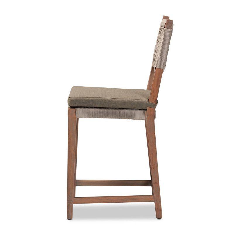 Bayou Breeze Datavia Solid Wood Counter Stool