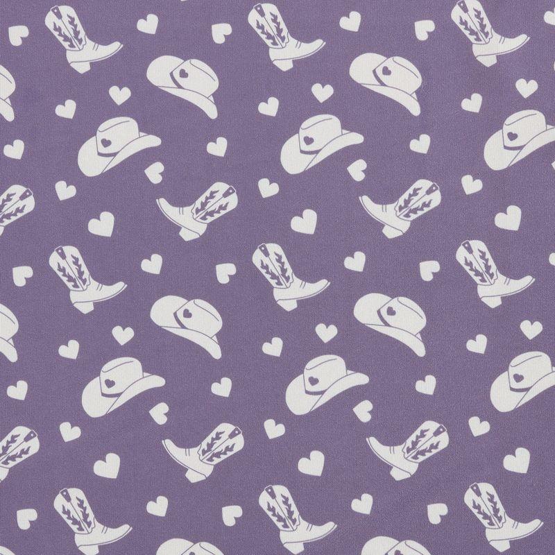 Betsey Johnson Cowgirl Disco Purple Full Sheet Set
