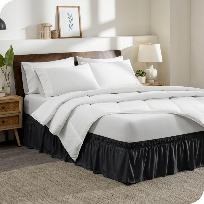 Bare Home Ruffled Wrap Around Bed Skirt