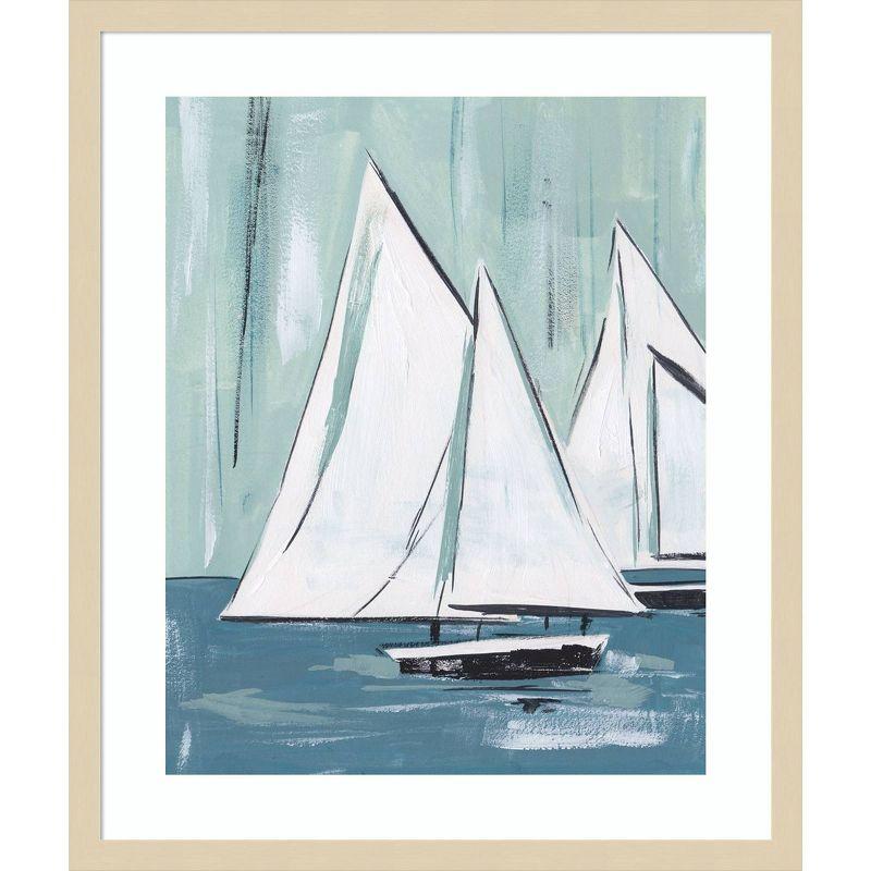 Amanti Art Sailing Winds I by Melissa Wang Framed Wall Art Print