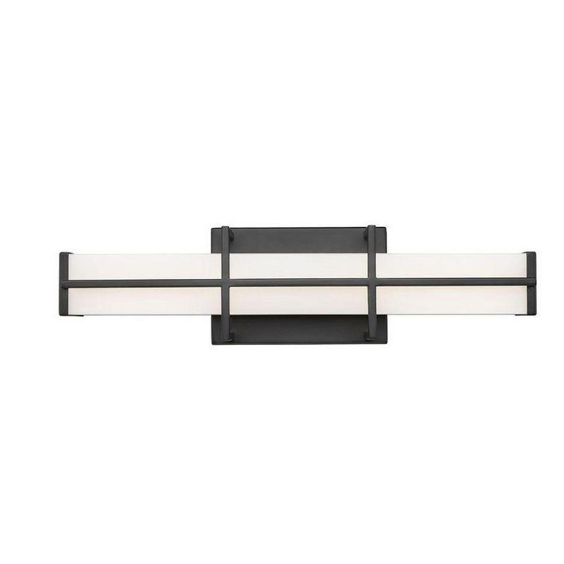 Z-Lite Harrison 1 - Light Vanity in  Matte Black